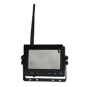 D12-24V 5" Screen Display One Channel Wireless Backup Camera System for Trucks, Cars, Rvs & Trailers