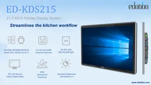 Kds215 Edobbo 21.5 Inch Touchscreen Kds Windows/Android POS PC Wall-Mountable Kitchen Display System Kitchen Display System