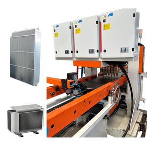 Power Transformer Radiator Panel Production Line Radiator Rolling and Forming Machine Transformer Radiator Welding Machine