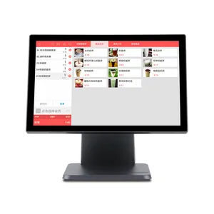 Desktop Core I5 PC Terminal POS Android 11 All in One Touch Screen POS 17.1 Inches Cash Register Machine System