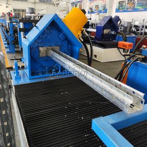 Automatic Pallet Rack Roll Forming Machine Heavy Duty Steel Rack Making Machine