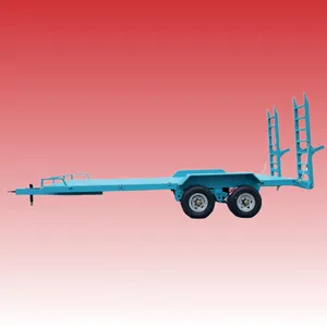 Multi-Function Farm Machinery Transport Trailer with Hydraulic Loading System