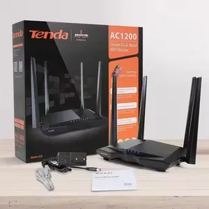 Tenda AC1200 Dual Band Gigabit Smart WiFi Router AC8 Wireless Router