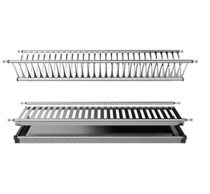 Kitchen Rack Stainless Steel Dishes Rack Kitchenware Stand Drying Dish Rack