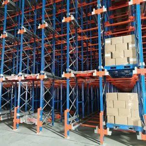 Automated Racking System Shuttle Warehouse High Tech Shelving Radio Shuttle Pallet Racking