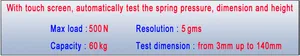 Spring Test System, Spring Endurance Test System