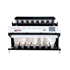 Newly 448 Channels Color Sorter Optical Sorting Machine Rice Pulse Beans Seed Granins Process