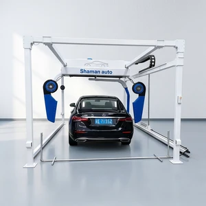 Contactless Computer-Controlled Car Washing Machine - Flow Control Type
