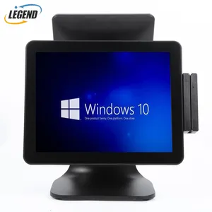 Exclusive New Model 15+9.7 Inch Touch Screen POS System