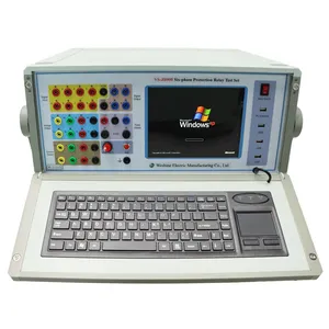 Portable Six Phase Secondary Current Injection Relay Test Relay Test Unit Microcomputer Control System Relay Protection Analyzer