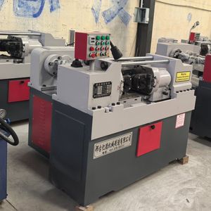 Thread Straight Mesh Floral Pattern Thread Rolling Machine