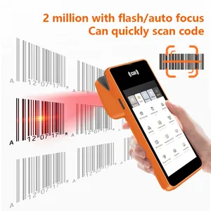WiFi Touch Screen Handheld Computer Android PDA Barcode Scanner
