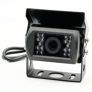 Car Rear View Camera Back 18 LED Round Backup Reverse Car Camera