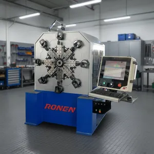 High-Yield-Camless-Spring-Machine, Less-Waste-Camless-Spring-Machine, Environmental-Camless-Spring-Machine for Green Factory Production