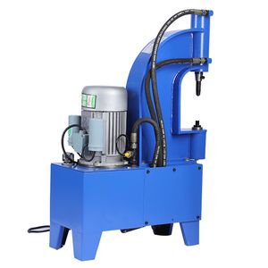 Sitting Down to Operate The Low-Profile Riveting Machine for Riveting Rivets