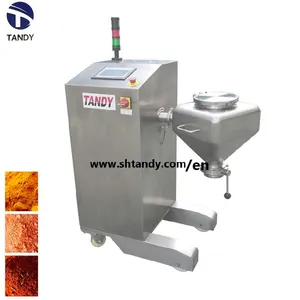 Laboratory Curcumin Powder Premixing Rotation Bin Blender Agitator Machine