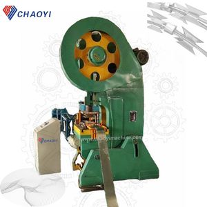 Factory Price Stable Performance Razor Wire Fence Mesh Machine/Razor Barbed Wire Production Line/Galvanized Concertina Razor Wire Machine