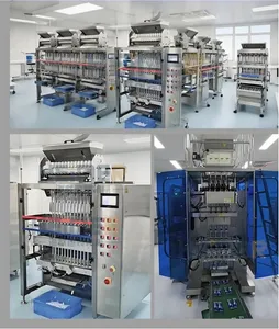 Multi-Lane Jelly Strip Packing Machine Auto Vertical Sachet Filling Machine