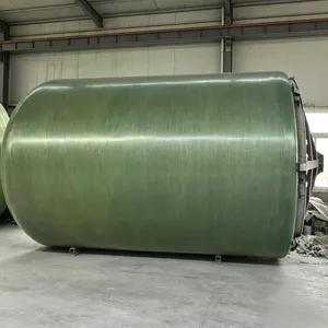 FRP Storage Tank Matching Automatic PLC Control System for Smart Factory Material Storage