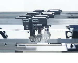 Blue CE ISO Certified Computerized Knitting Machine for Advanced Raschel Blanket Making