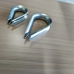 Galvanized Industrial Rustproof Spring Retaining Wire Rope Thimble Factory Supply