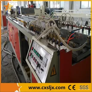 PVC Plastic Profile Extrusion Production Line/ UPVC Windows Production Line/ WPC Window Making Machine