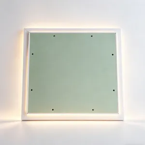 Push Open Type Aluminum Frame Gypsum Access Panel with Spring Lock System