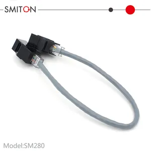 Black Color CAT6 CAT6A UTP 8p8c RJ45 Coupler Keystone Jack Adapter for Network Cabling System