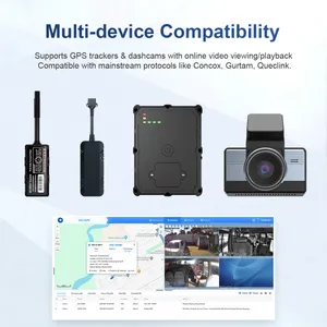 Web Platform APP Online Live GPS Tracking System Software GPS Tracker Video Recorder Multi Language GPS Monitoring Software
