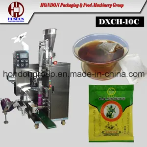 Dxdch-10c Tea Packaging Machine Automatic Sachet Filling Machine Tea Pack Bag PLC Control Customized Machine