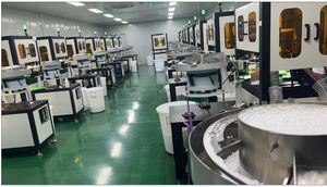 Aoi Equipment Plastic Button Visual Inspection Sorting Machine Newest Ai Vision Software System