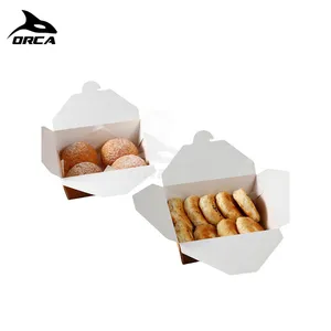 High Speed Automatic Hamburger Disposable Paper Lunch Box Manufacturing Machine Carton Erecting Forming Lunch Box Making Machine