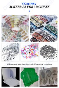 Automatic Ultrasonic Rhinestone Template Hotfix Machine Hot Fix Stone Fixing Machine Rhinestone Brushing Machine