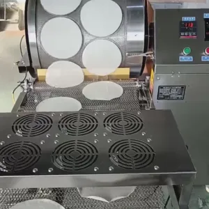 Commercial Spring Roll Sheet Pastry Maker Lumpia Spring Roll Wrapper Making Machine Crepe Maker Machine