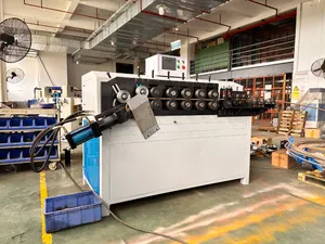 Customized Metal Spring Automatic Wire Spiral Ring Making Machine Factory