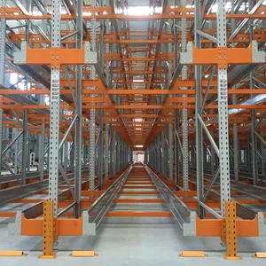Customized Industrial Intelligent Warehouse Storage Radio Shuttle Pallet Racking System