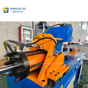 Auto Engine Pipe End Bulging Forming Machine Tube Ribbing Machine