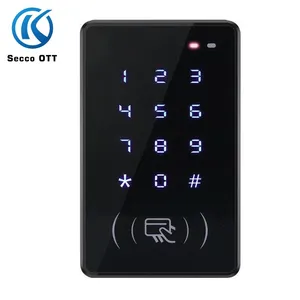 13.56MHz Single-Door Waterproof Access Control Machine Touch Password Swiping Wireless Em Office Community Access Control System