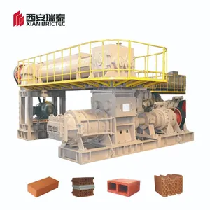 Red Brick Making Machine Vacuum Extruder with Automatic System