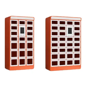 Smart Fresh Food Locker Intelligent Fast Food Delivery Cabinet Smart Pick up System