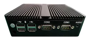 Fanless Intel N2840 2 Nic 2 COM Small PC Computer