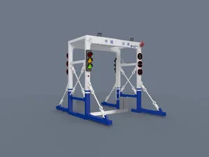 Advanced Solid-State Detector Fixed Cargo Vehicle Imaging Inspection System
