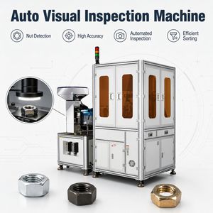 Custom Visual Inspection Sorting Machine for Fastener Quality Assurance and Defect Classification