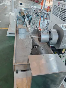 Automatic Soft Rib Helix Wire Protection Hose Pipe Tube Extruder Making Machine