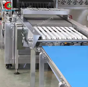 Spring Roll Skin Making Machine Square/Rectangle Shape Spring Roll Wrapper Production Line