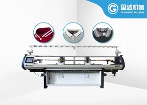 Advanced Blue Single System Flat Knitting Machine for Raschel Blankets
