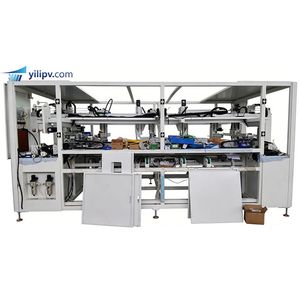 High Performance Fully Automatic Solar Module Ribbon Welding Auto Bussing Machine