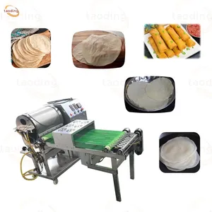 Lumpia Spring Roll Machine Automatic Spring Roll Wrapper Machine Home Use Automatic Maker