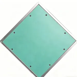 Push Open Type Aluminum Frame Gypsum Access Panel with Spring Lock System