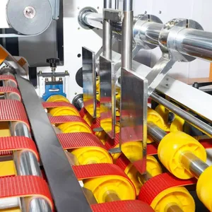 Automatic Folder Gluer Machine/ Carton Box Folder Gluer Automatic Carton Box Machine